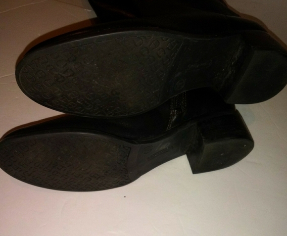 Etienne Aigner brown and black riding boots - Picture 15 of 16